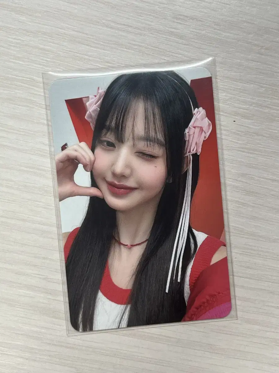 Fee burden, lots of) ive Mine jang wonyoung wonyoung AlbumPhotocard Alpo