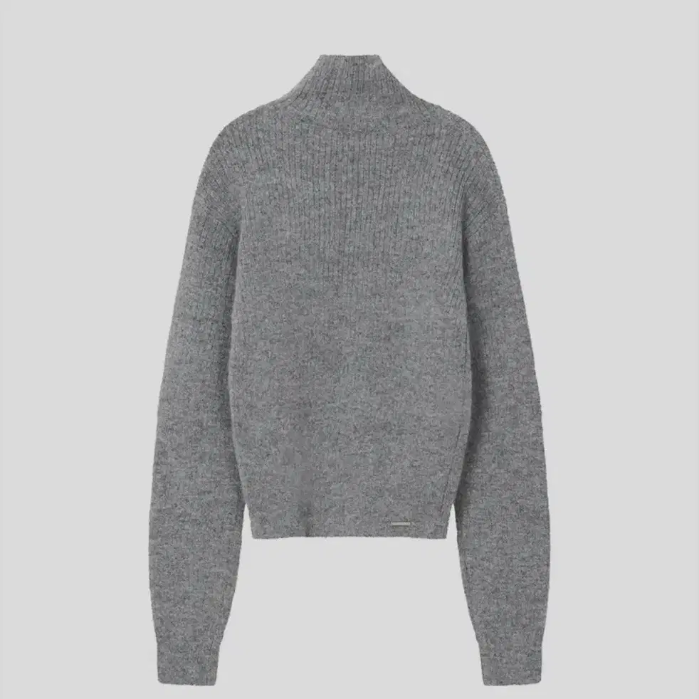 미세키서울 Side button knit GREY