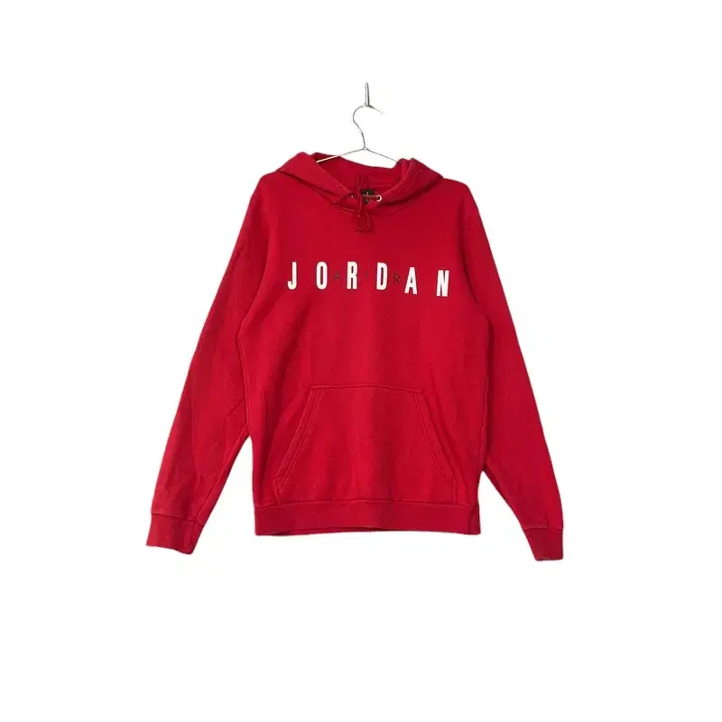 [Jordan] Spell Logo Red Printed Hoodie S