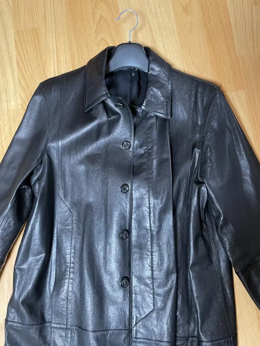 Youth Leather Carcoat 24SS