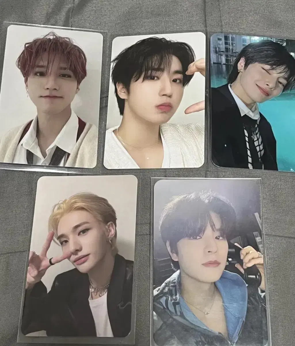 Skz han seungmin hyunjin i.n photocard bulk WTS