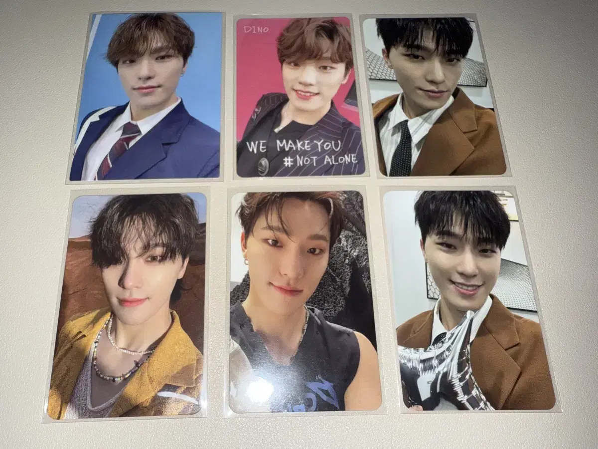 Seventeen dino photocard in bulk (japan album, feathersun, mini12)