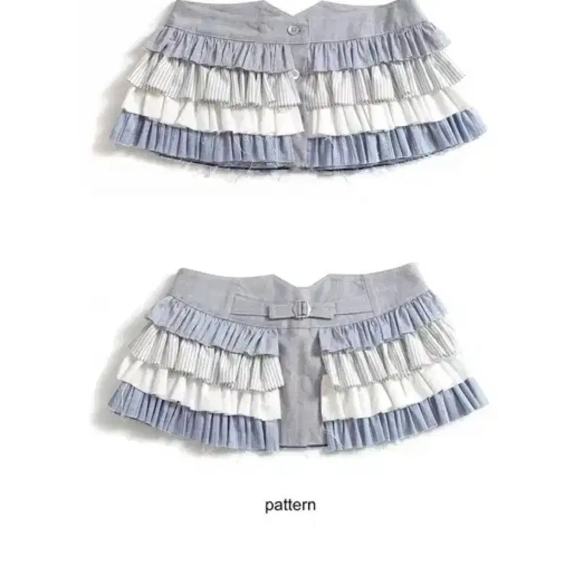 샵페어리 캉캉치마 back buckle cancan skirt