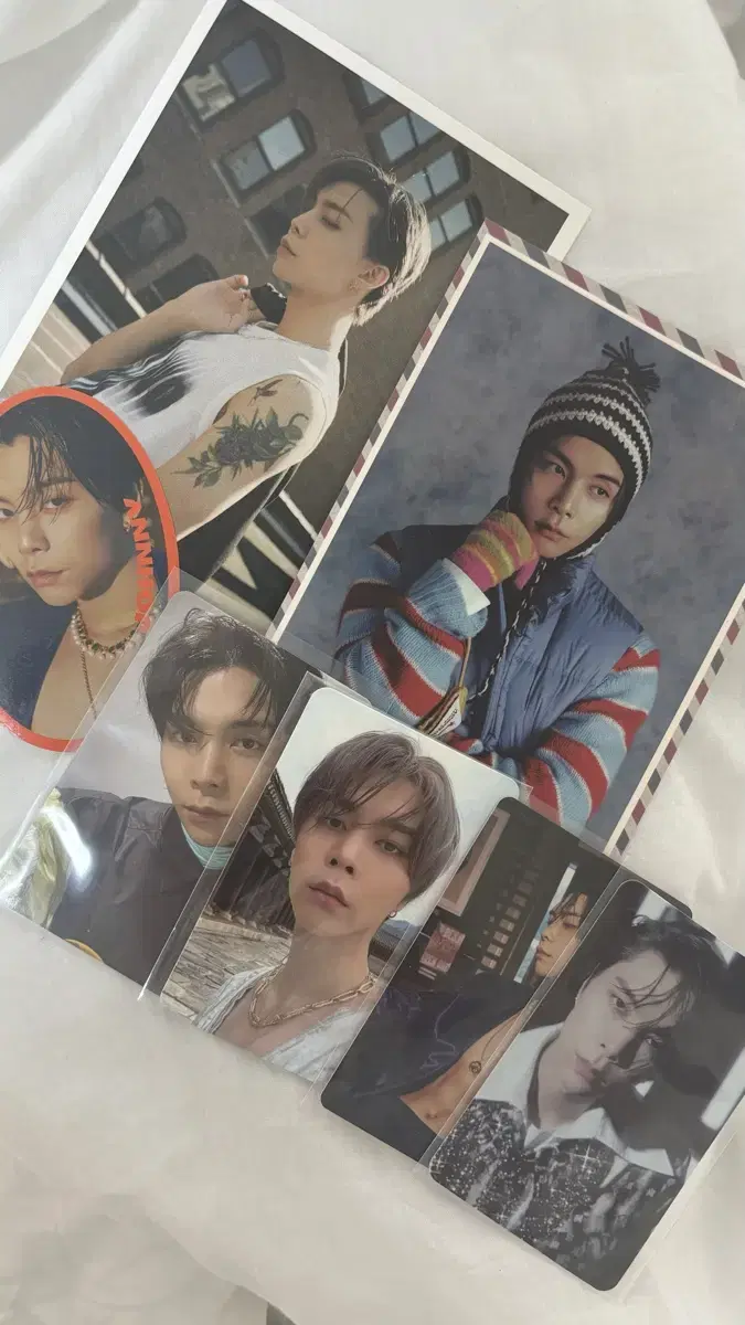 NCT johnny sells postcards,photocards bulk 