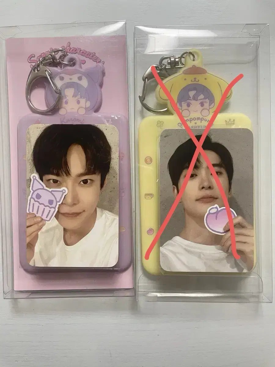 NCT NCT 127 doyoung jaehyun San Rio Photo Card Holder