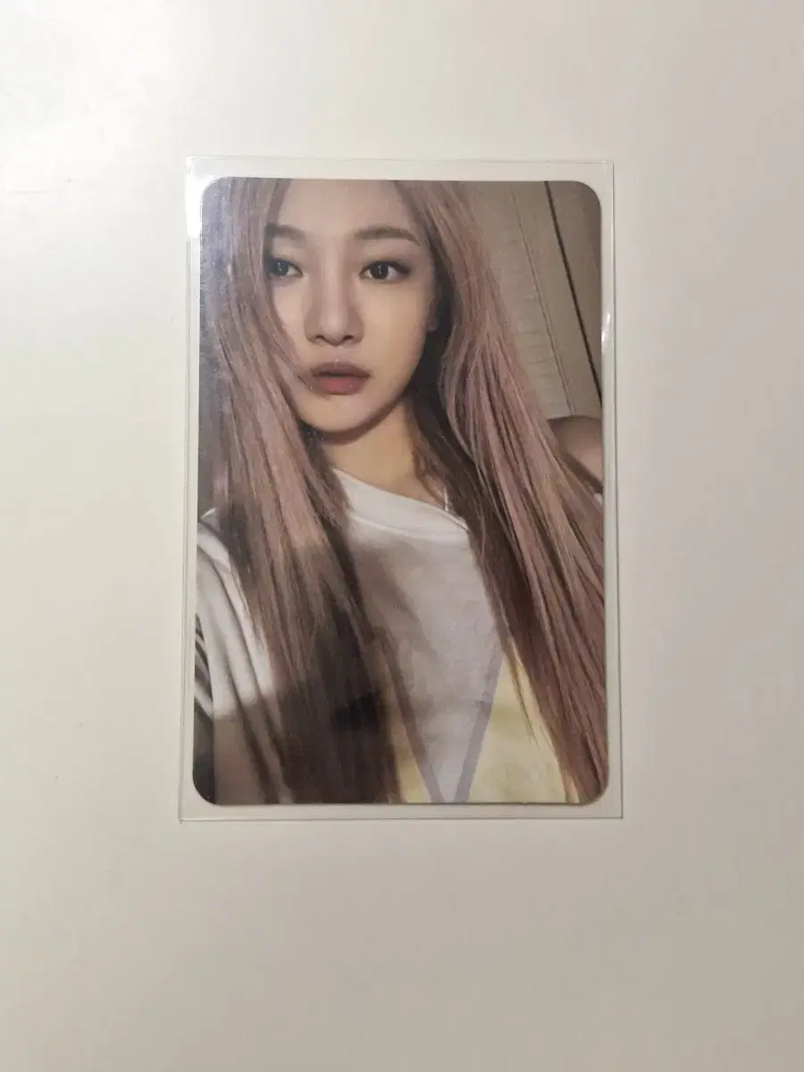 Aespa ningning Girls Real World Version Photocard