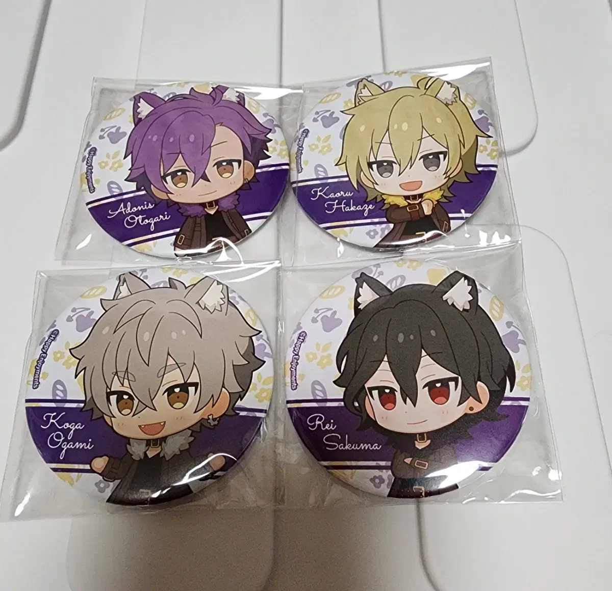 Angsta Undead Badge bulk lay Koga Kaoru Adonis