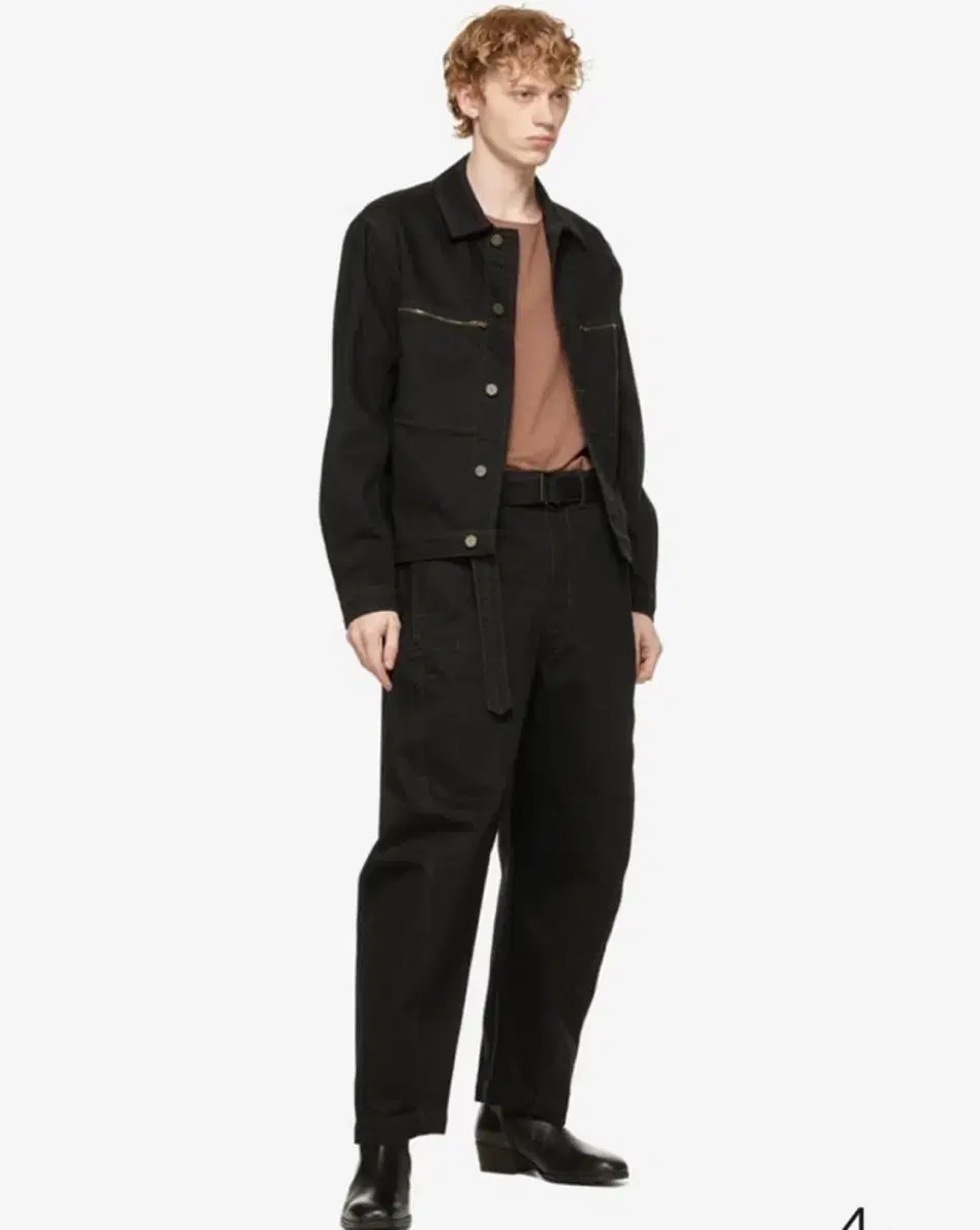 Lemaire/21FW Twisted trousers black/46