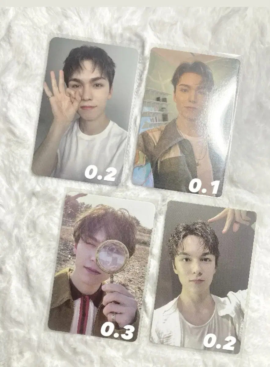 Seventeen vernon photocard WTS