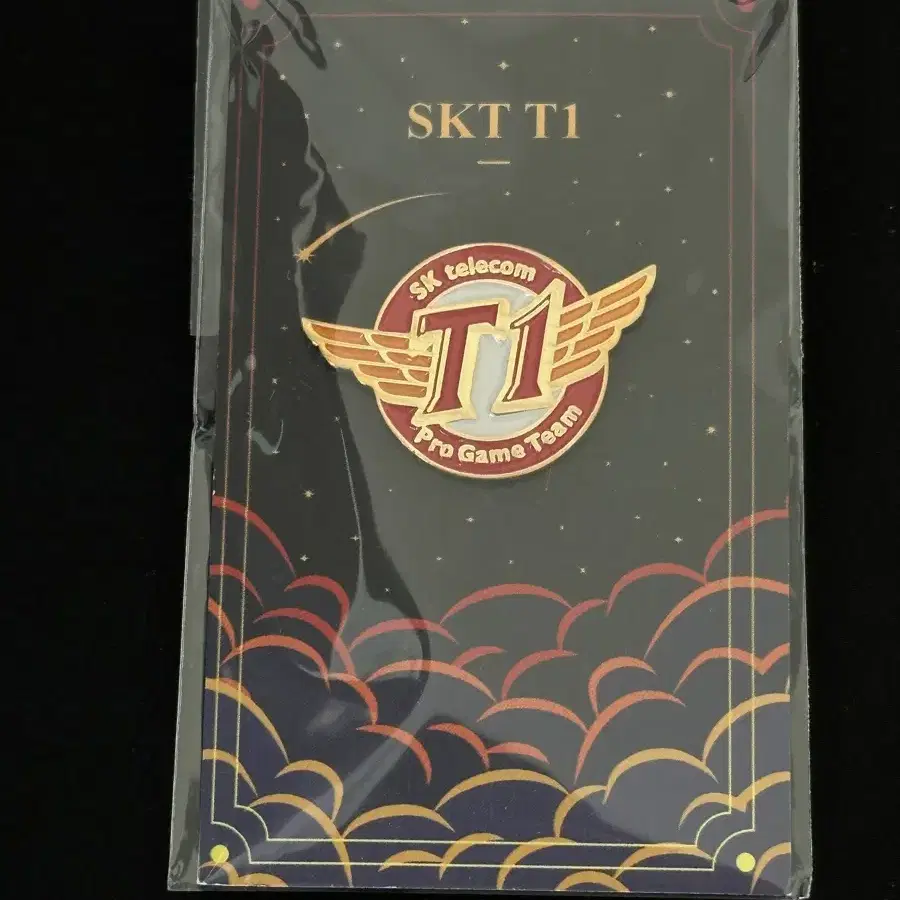 Skt T1 티원 로고 금속 뱃지