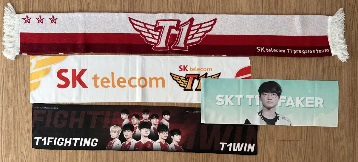 Fei Fei Skt T1 Ti One Muffler Cheer slogan in bulk