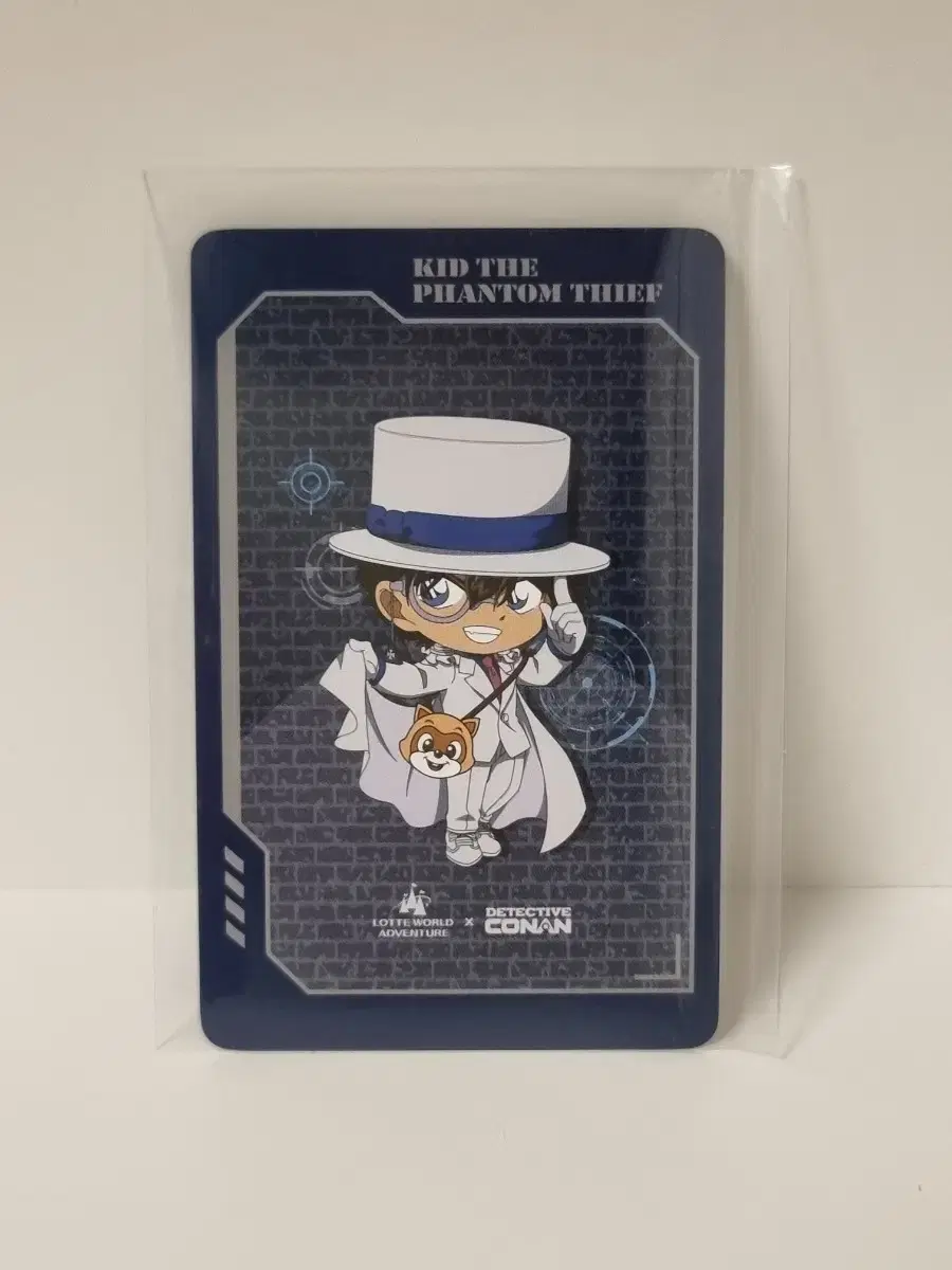 Detective Conan Lotte World Gokudo Kid Photo Card Jiryu