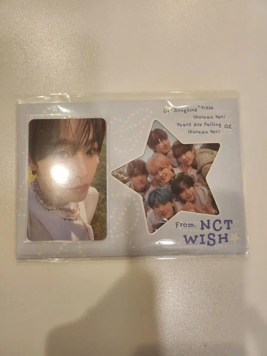 NCT WISH WISH Song Bird Letter Version riku set