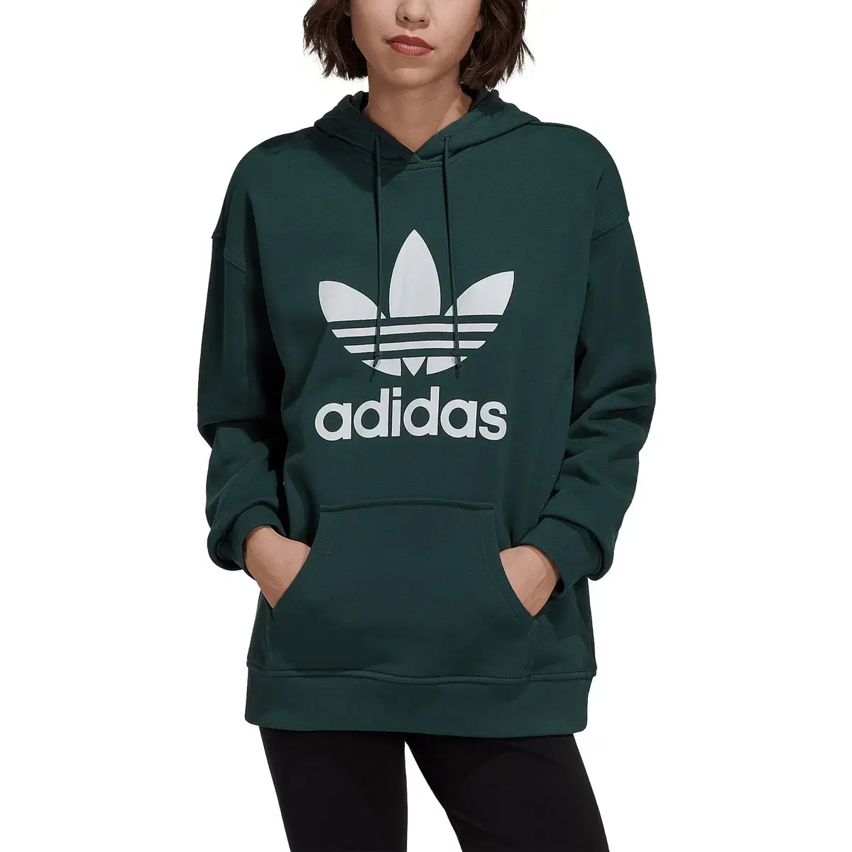 100size 빈티지 adidas 아디다스 후드티 그린