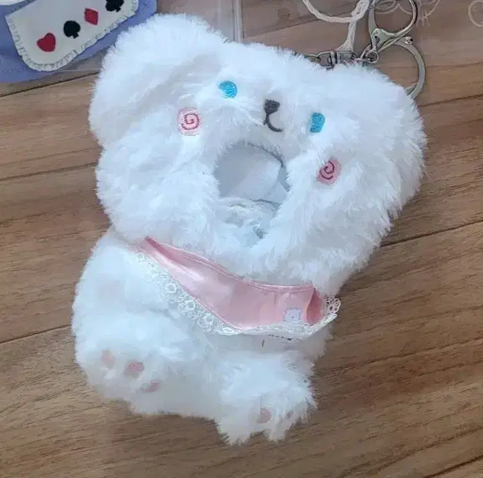 10cm 옷 의상 곰인형수트 키링