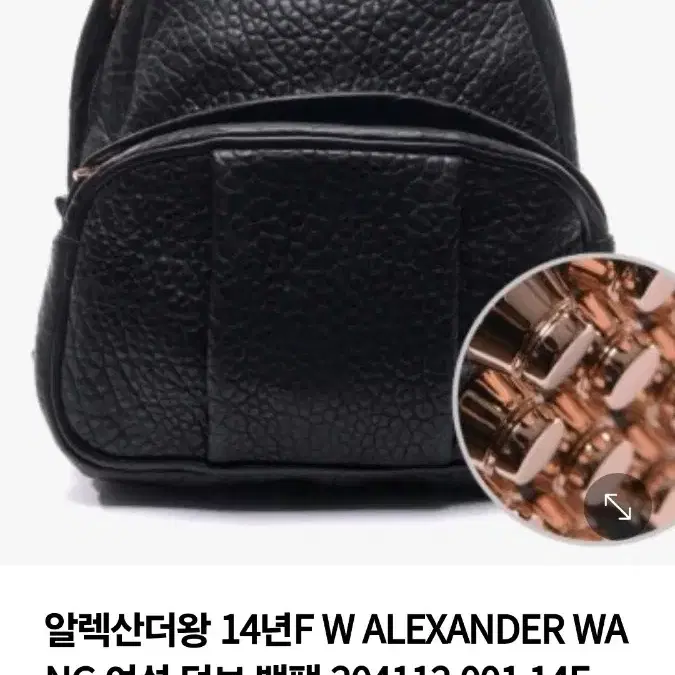 ALEXANDER WANG 여성 덤보 골드 백팩