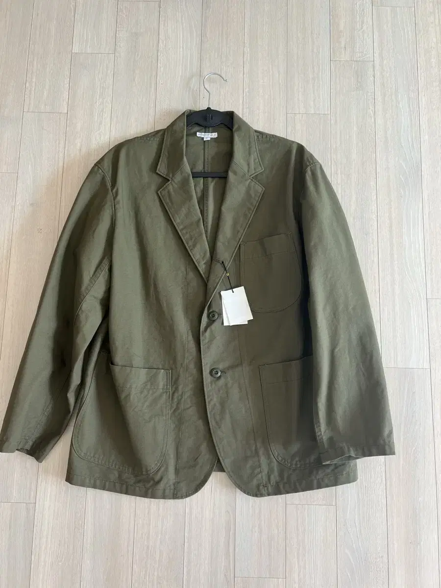 [2] Indigo Field Floating Jacket Olive Ripstop