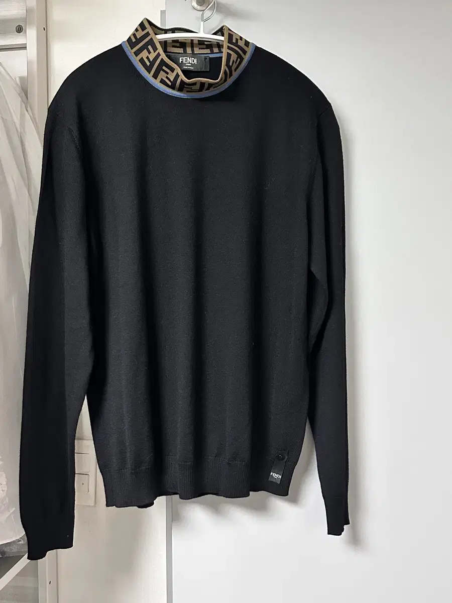 [50] Fendi Turtleneck Knit Sweater