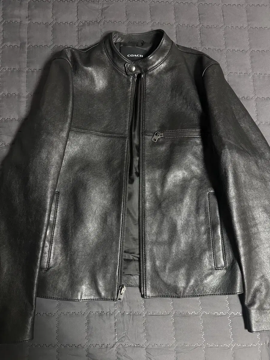 Coach Racer Leather Jacket size S