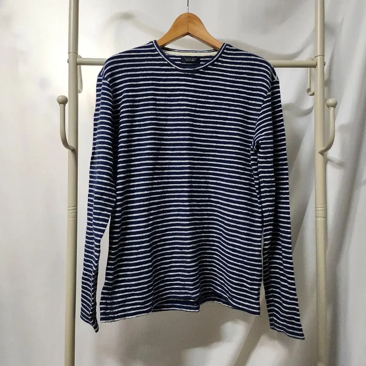 C866 [L] Zara Striped Long Sleeve T-Shirt