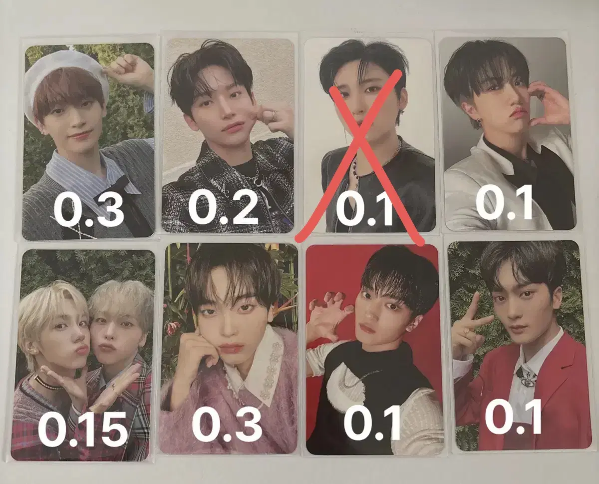 Bulk cravity photocard wts