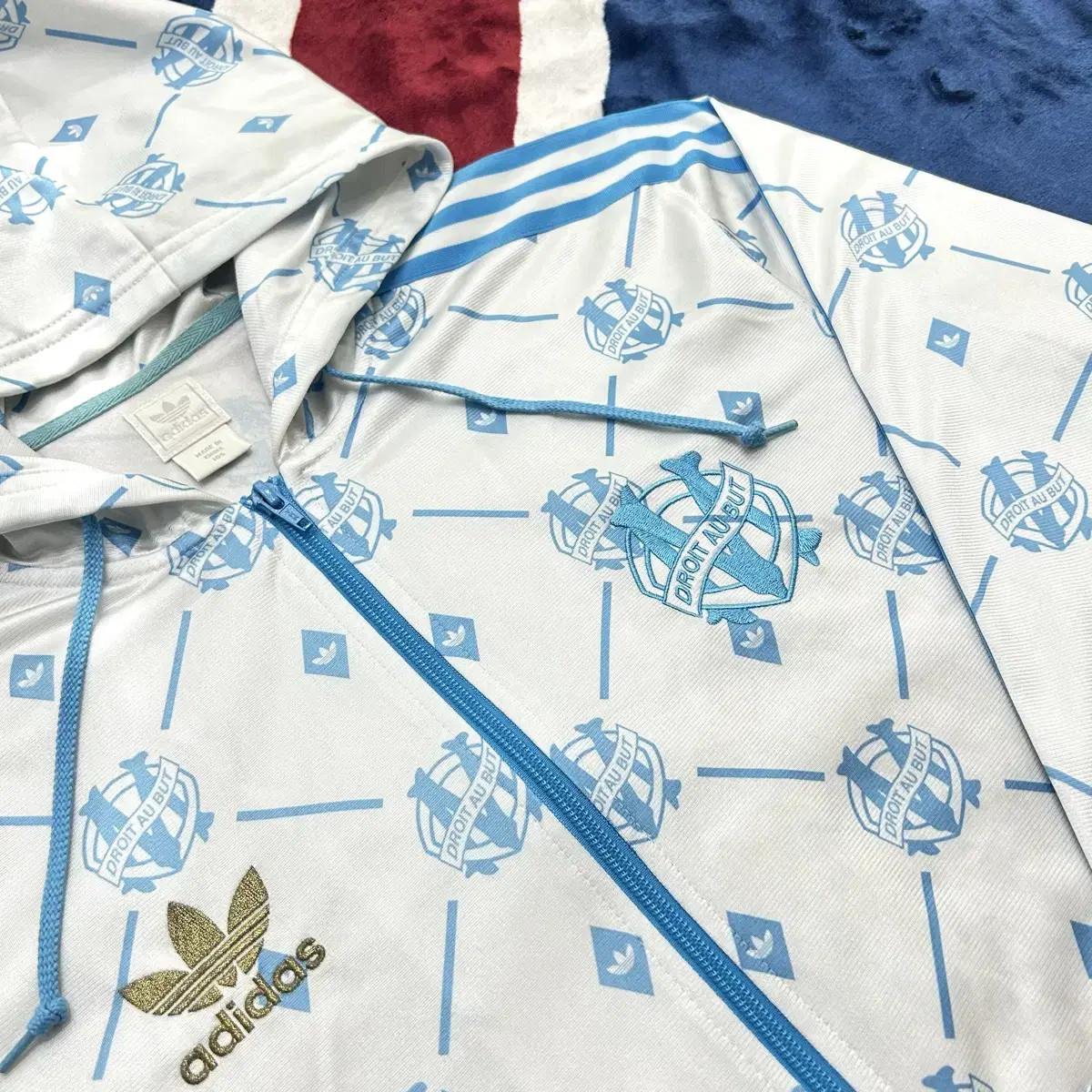 [XL]Adidas Marseille Hooded Jersey