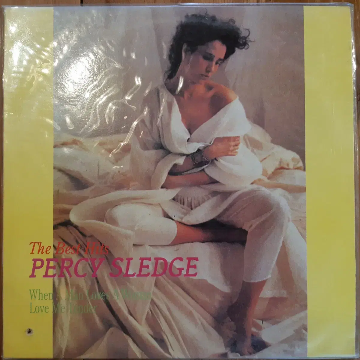 percy sledge the best of 희지 펀칭 미개봉 lp