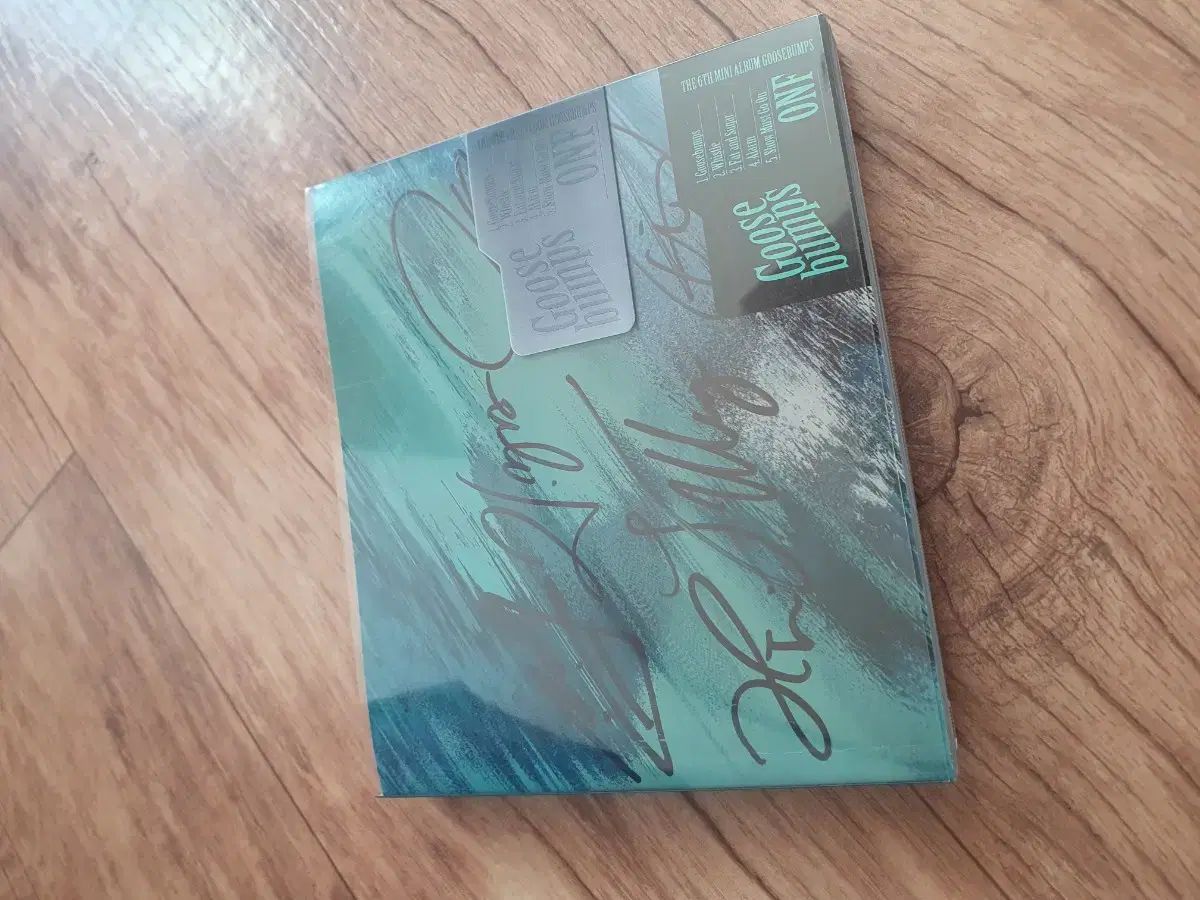 ONF Goosebumps Signed Album