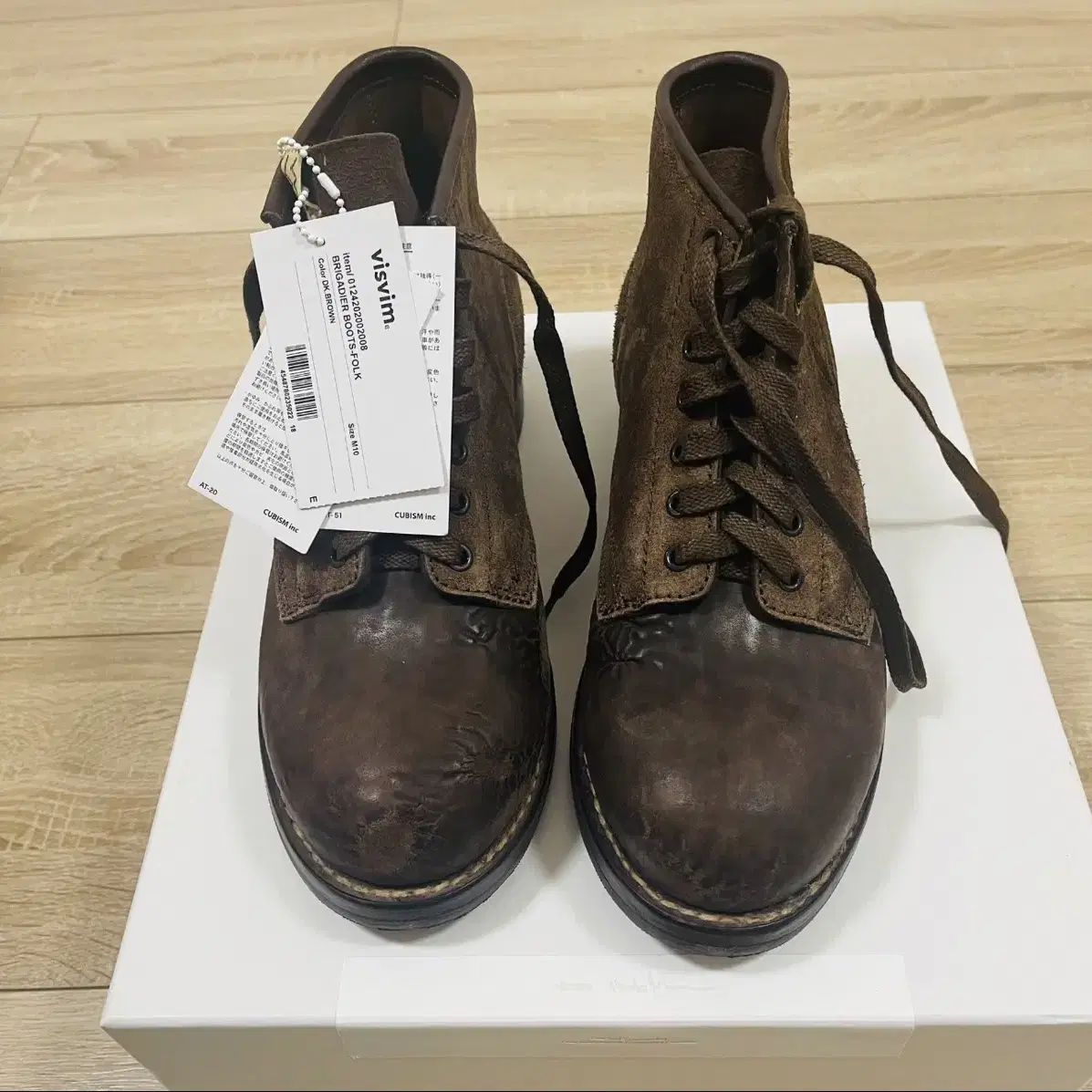 [M10]비즈빔24AW Brigadier Boots 브리가디어 부츠