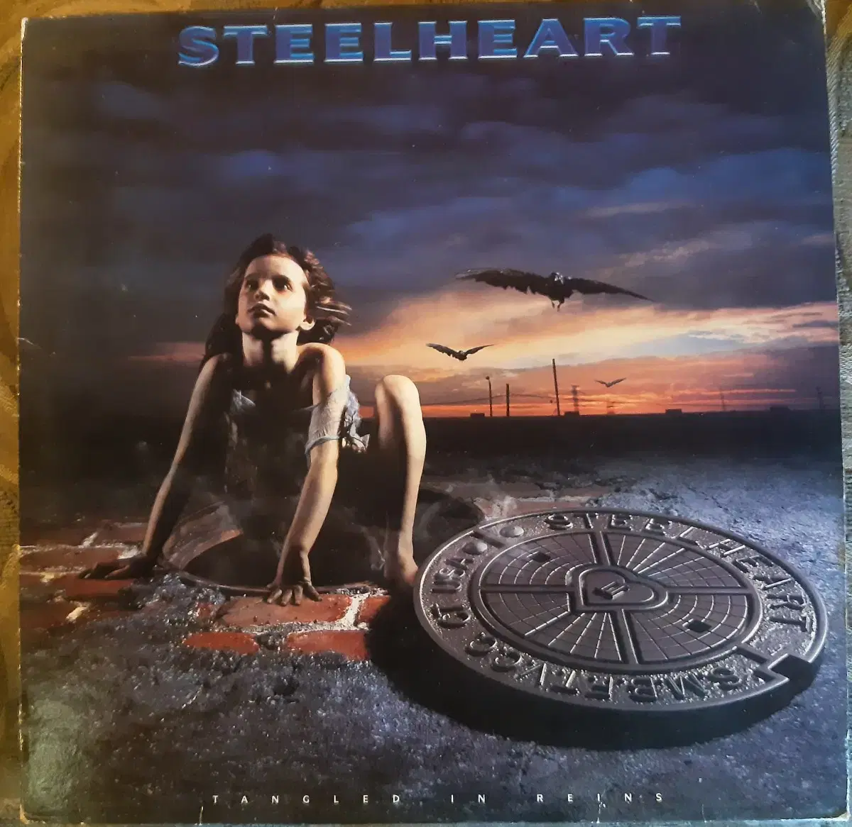 steelheart tangled in reins 한국bmg lp