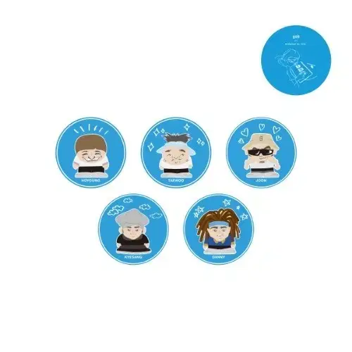 Geordie God Coaster Set