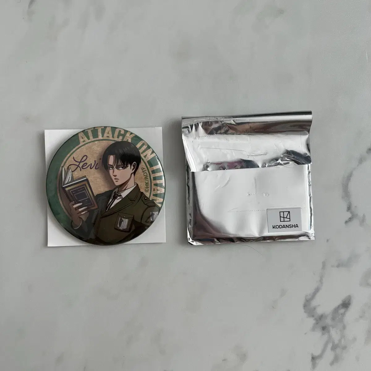 Levi the Giant of Jin Badge