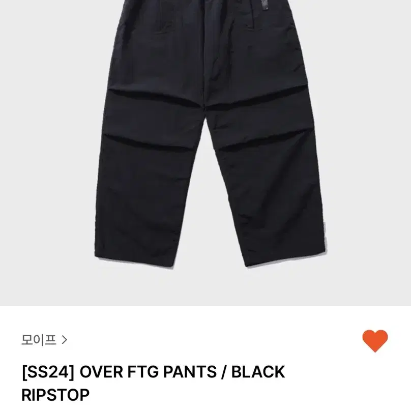 [3] MOIF OVER FTG PANTS / 모이프 오버 퍼티그 팬츠