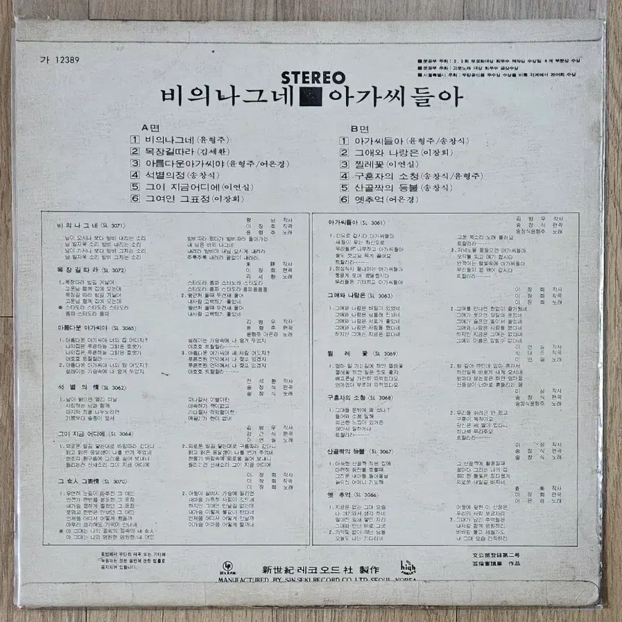 윤형주  - 비의나그네 - 윤형주.송창식 - 아가씨들아