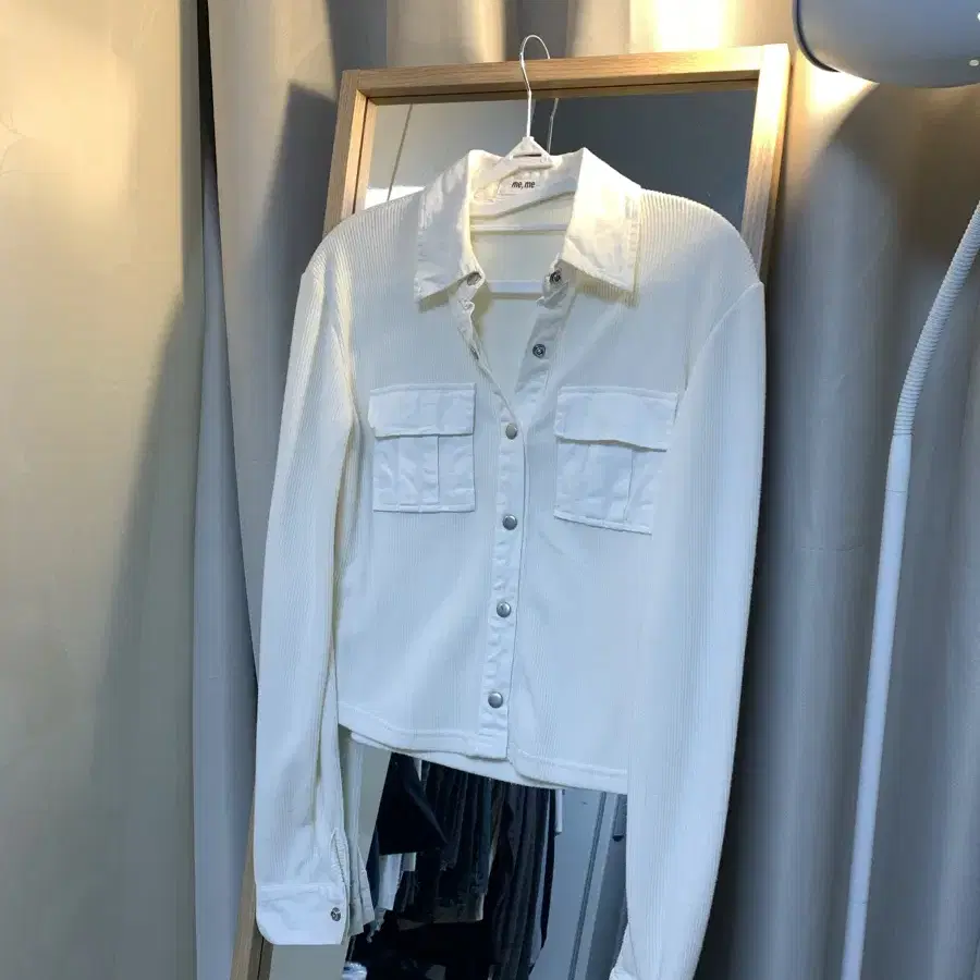 [현재 품절상품] 프림로즈 pocket collar t 화이트