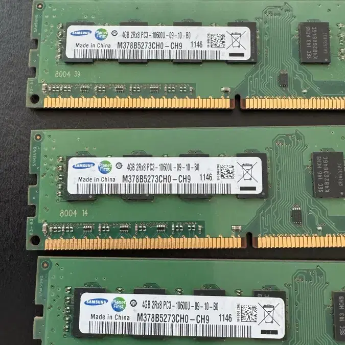 삼성 메모리 컴퓨터 디디알 램 RAM  4GB X 4 16GB