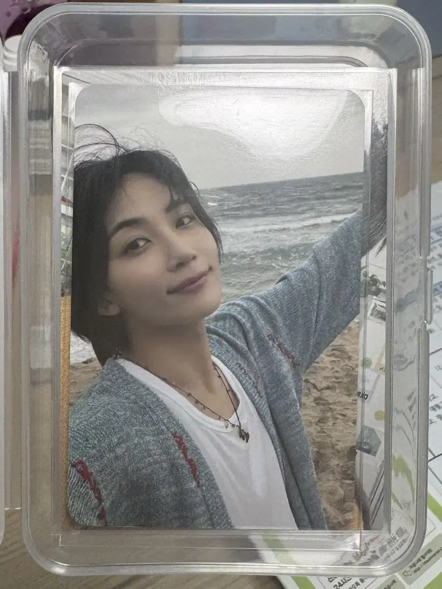 급처) seventeen Mini 12ì§' B.D. Bloo Dream Media jeonghan unreleased photocard WTS