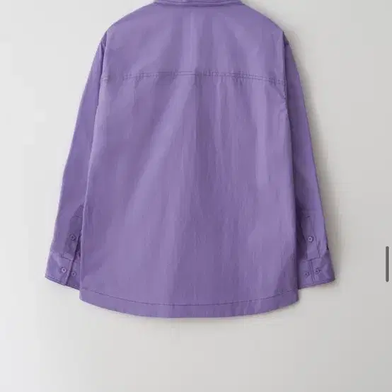 Rrace 레이스 Stitch Pocket Basic Shirt_Purp