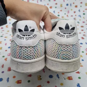 Footwear Stan Smith Rainbow Mesh Adidas Stan Smith Multicolor Size 10