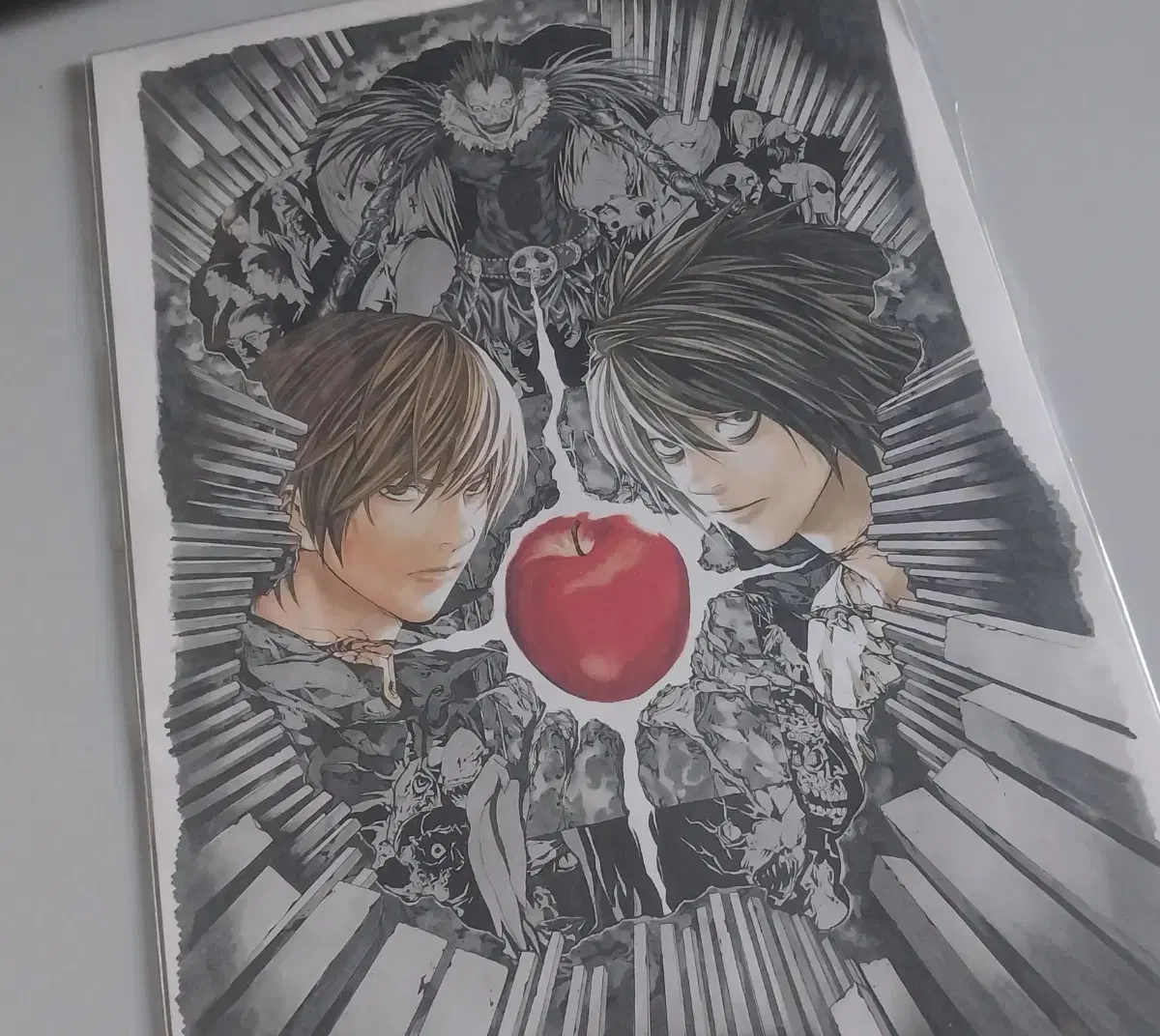 I sell Death Note l Raito poster 