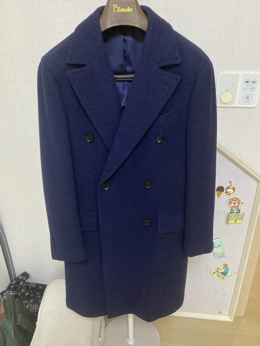 Ring jacket navy polo coat size 50