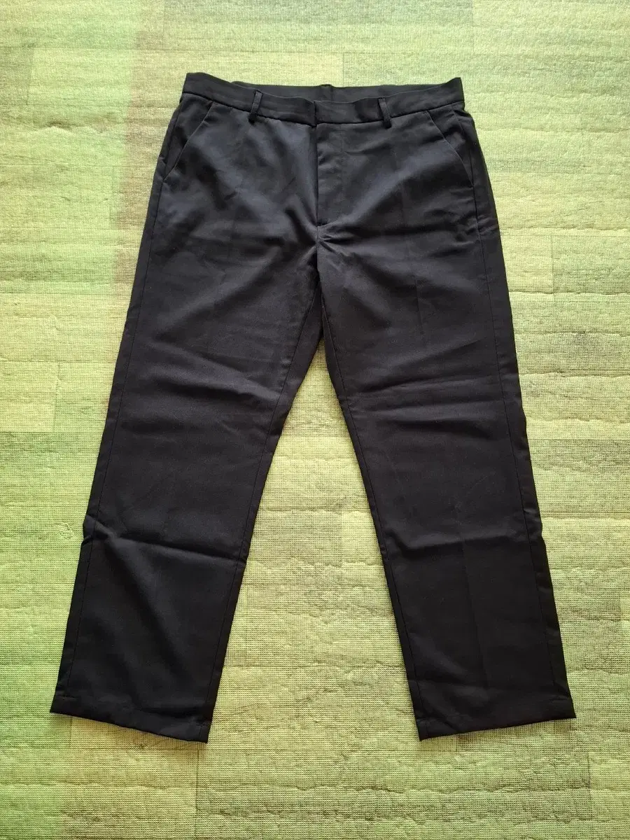 Banded Slacks Cotton Pants