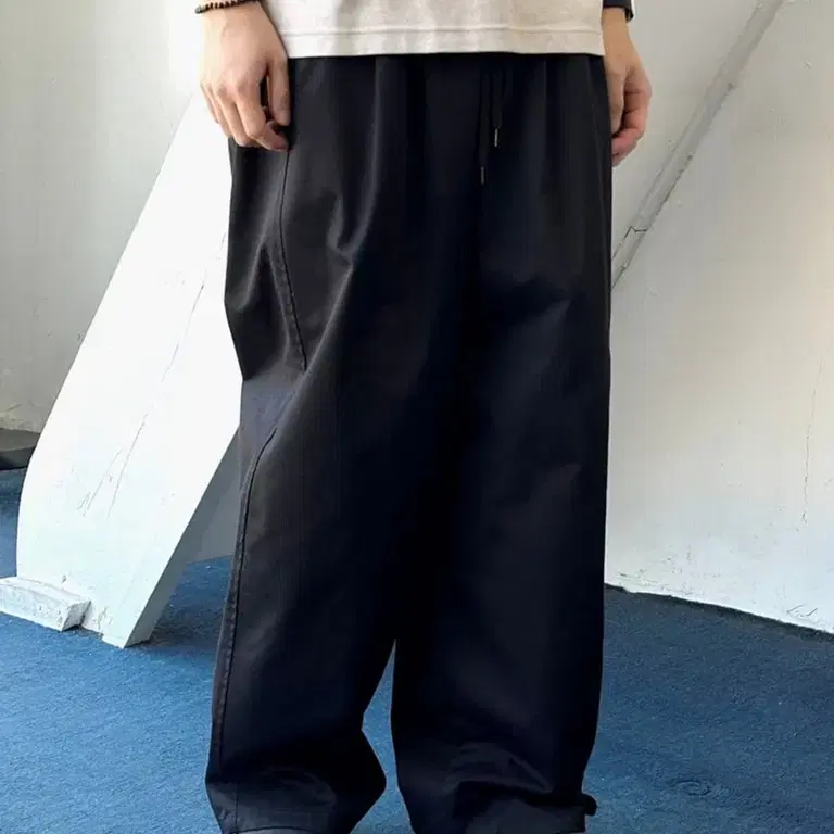 프릭스스토어 와이드 twill wide tapered easy pants