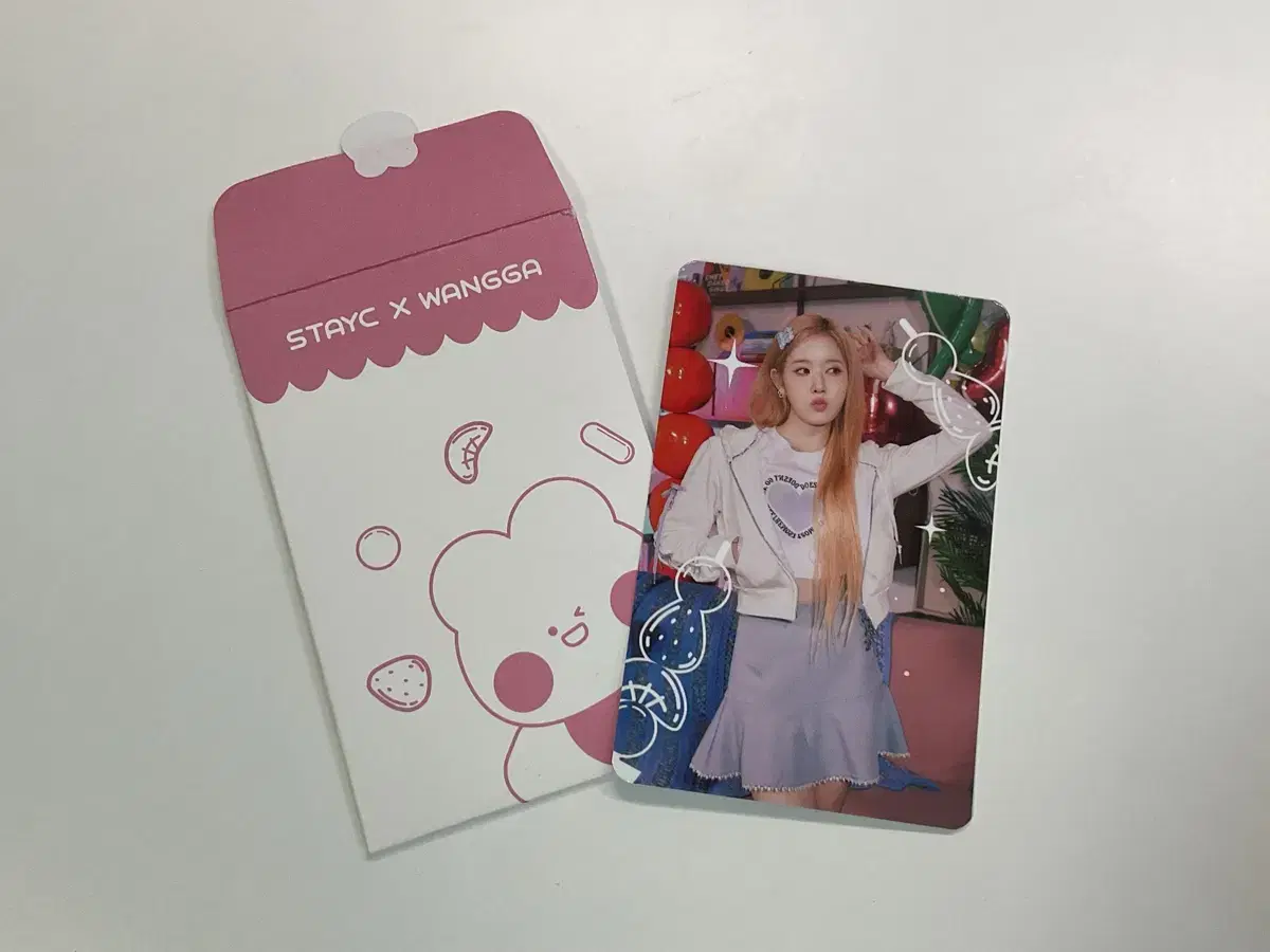 Wanggatanghulu stayc sieun photocard poka