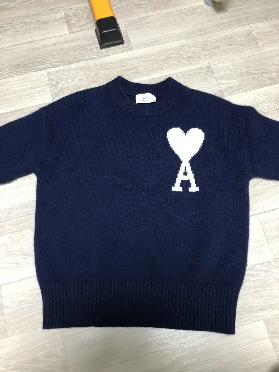 Army Intarsia Knit Navy