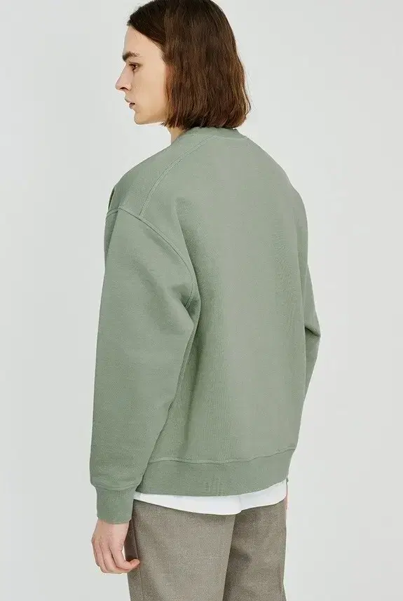 The Knit Company Crew Neck Sweater Dusty Green