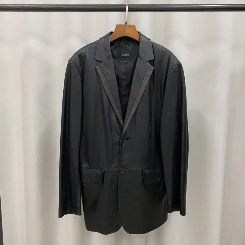 Vintage Black Sheepskin Blazer 95 S02762