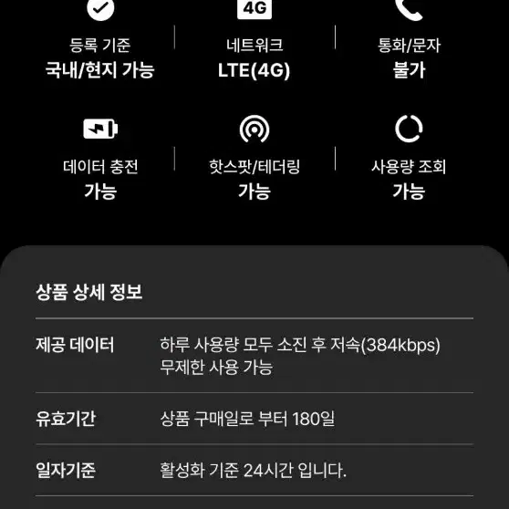 esim 일본 500MB 무제한 1일