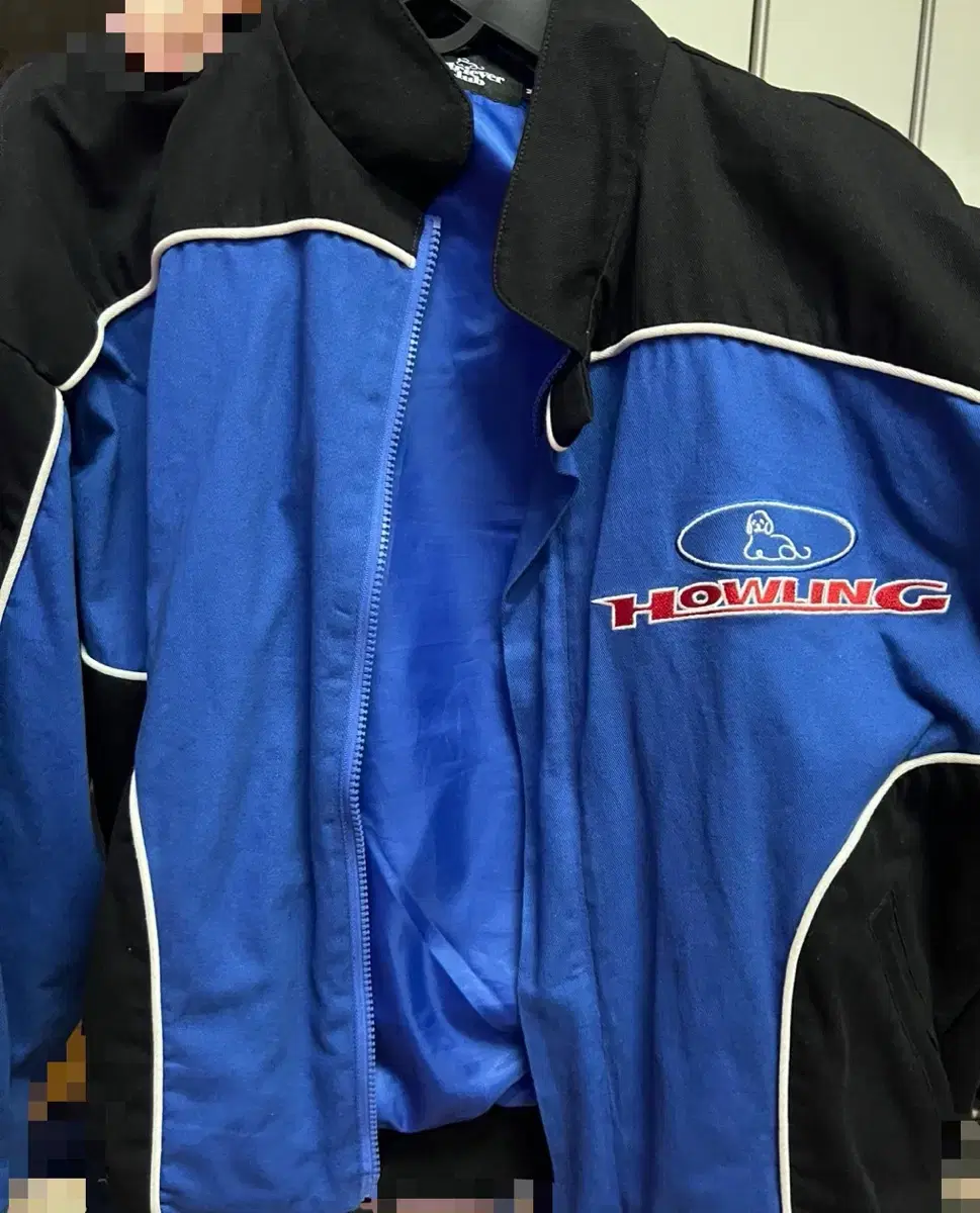 [M] Retriever Club Racing Jacket bloo NASCAR JACKET BLUE