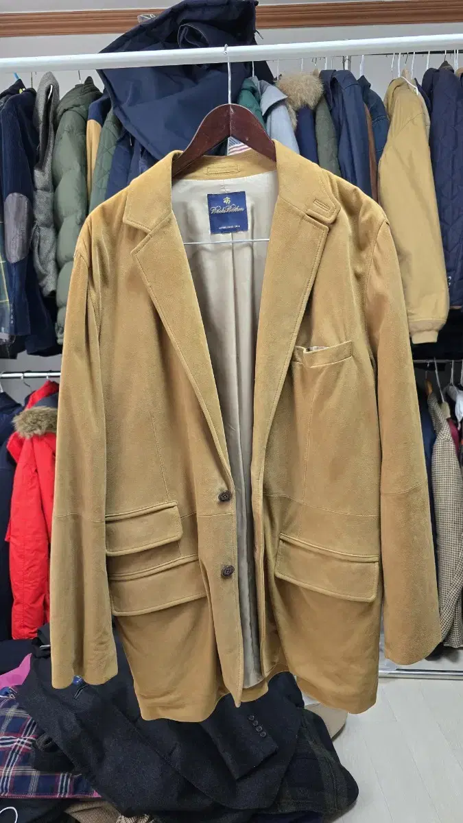 Brooks Brothers/Suede Jacket/M